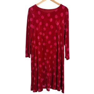 Gudrun Sjoden Cornus Velour Dress in Organic Cotton/Recycled Polyester